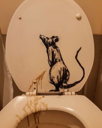Di tengah pandemi Corona, sebagian besar seniman juga kena imbas harus tetap berada di rumah. Tak hilang akal, seniman lukis yang satu ini tetap membuktikan dirinya masih bisa berkarya di masa isolasi.