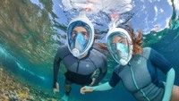 Mereka menghubungi Decathlon, produsen dan pemasok masker snorkeling Easybreath, untuk meminta desain dalam bentuk 3D. Dalam prosesnya, Decathlon setuju untuk memasok gambar topeng CAD.