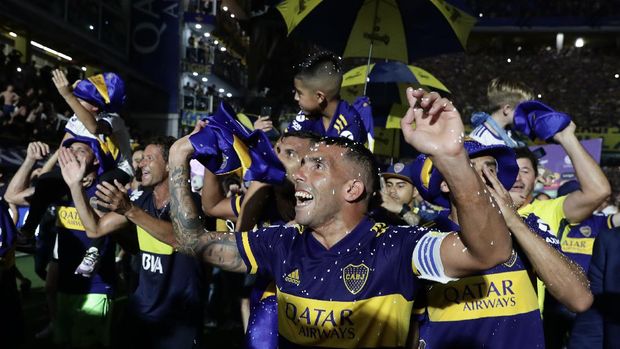 Boca Juniors juara Liga Argentina musim ini.