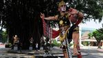 Patung Wayang di Solo aja Bermasker, Masa Kamu Nggak?