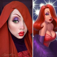 Jago Make Up Wanita Ini Tiru Tokoh Kartun Dunia Jago Make Up Wanita Ini Tiru Tokoh Kartun Dunia