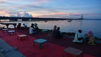 Tidak lagi terlihat kesibukan seperti hari-hari sebelum pandemi Corona.
