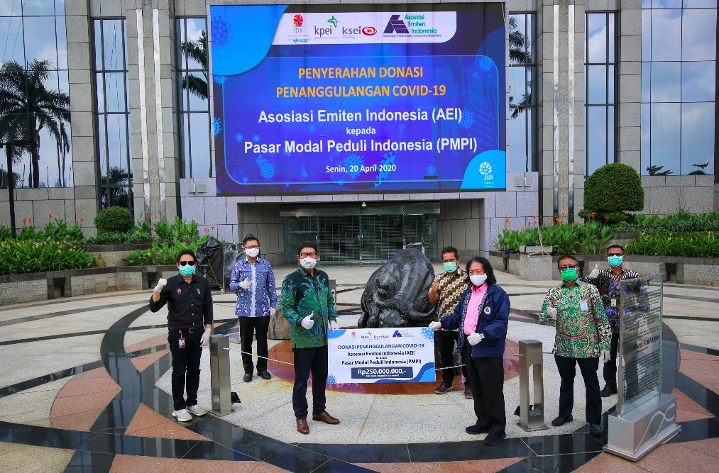 Ikut Perangi Covid-19, Asosiasi Emiten & SRO Galang Donasi
