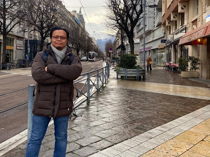 Ketua PPI Prancis Wisnu Uriawan