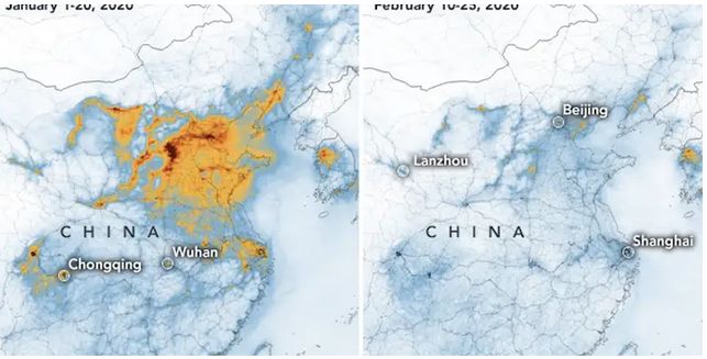 Polusi China Turun akibat lockdown