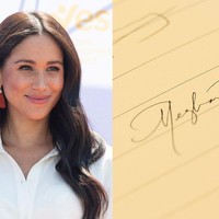 Tanda tangan Meghan Markle (Foto: Getty Images)