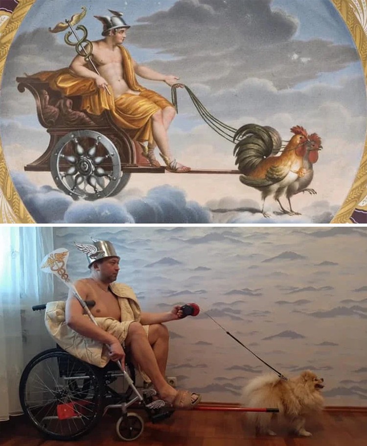 lukisan rusia parodi