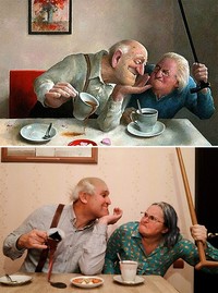 lukisan rusia parodi