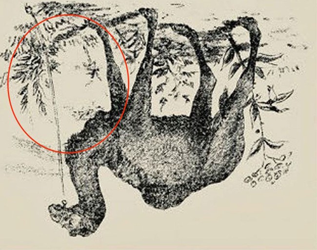 Apakah jawabanmu tepat? Kamu baru akan melihat wajah tersebut dengan jelas jika membalikkan gambarnya. Foto: dok. Honest to paws