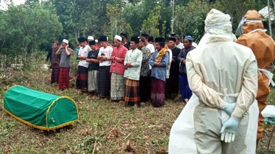 1 Orang PDP Meninggal di Sukabumi Dimakamkan Sesuai Protap