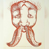 Kamu akan menemukan wajah pria berkumis jika membalikkan gambarnya. Tidak sulit, bukan? Foto: dok. Honest to paws