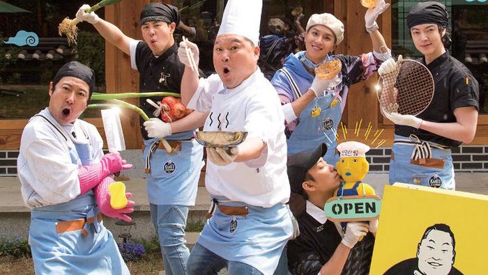 Variety show Korea tema makanan