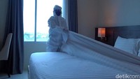 Ada 119 kamar hotel yang akan digunakan sebagai lokasi karantina selama lebih kurang dua bulan.