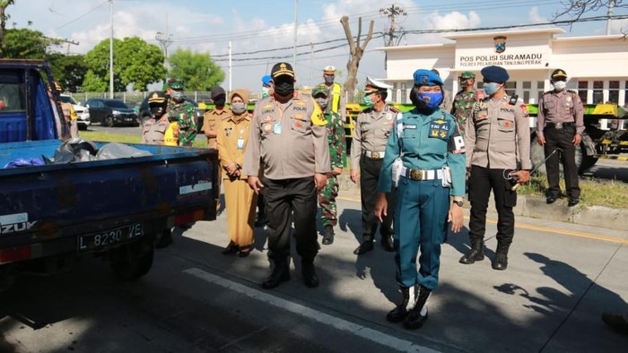 Pos PJR Suramadu Disulap jadi Pos Pantau COVID-19