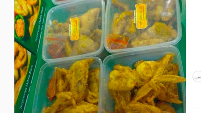 Tempat beli ayam ungkep online