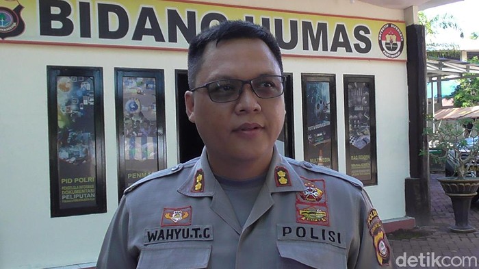 Kabid Humas Polda Gorontalo AKBP Wahyu Tri Cahyono (Ajis Khalid/detikcom)