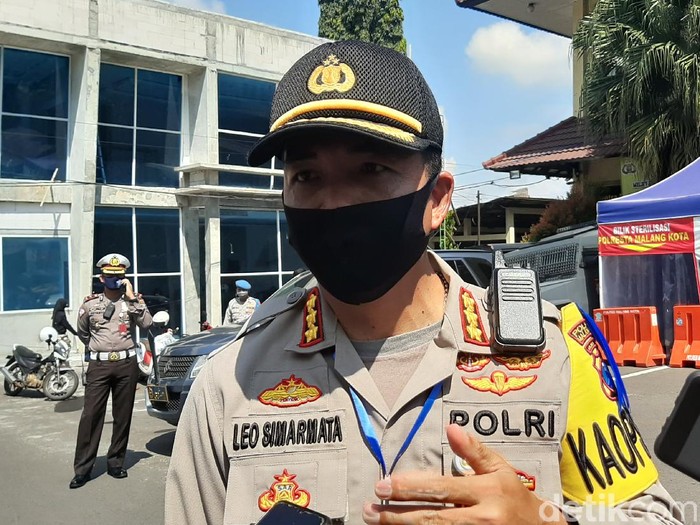 Kapolresta Malang Kota Kombes Leonardus Simarmata