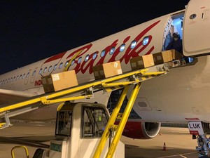 Salut! Batik Air Angkut 8,5 Ton Obat-obatan Corona dari China