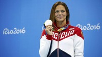 Efimova bukan atlet sembarangan, dia adalah juara renang dunia dari Rusia. Usianya masih 28 tahun (Instagram/pryanya93)