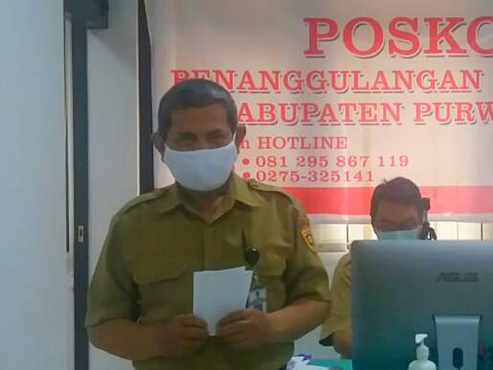 Juru bicara Pemerintah Kabupaten Purworejo dalam penanganan COVID-19, dr Darus.