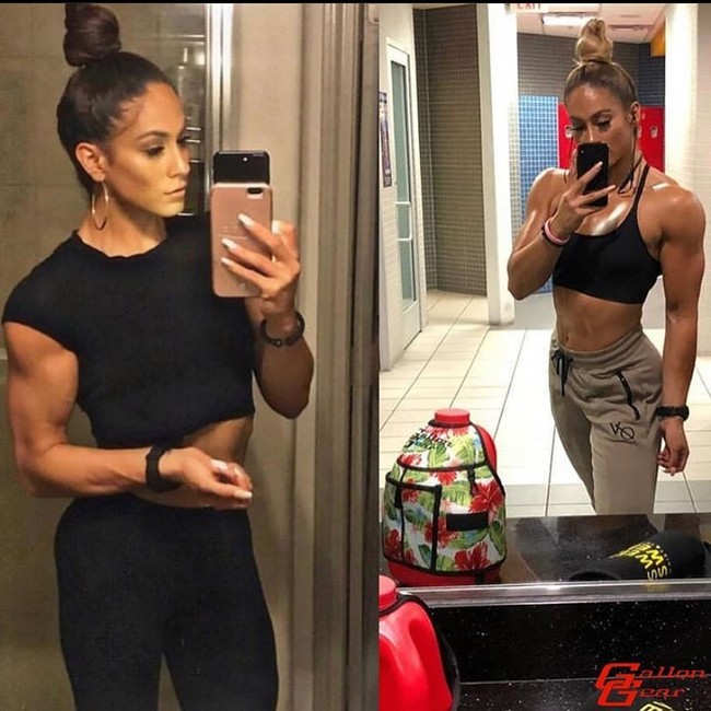 Seperti Jennifer Lopez, Janice yang berasal dari Houston, Texas, AS, memiliki perawakan yang atletis. Hanya saja, tubuh Janice lebih kekar mengingat profesinya sebagai atlet binaragawati. (Foto: Instagram/@jayfromhouston)