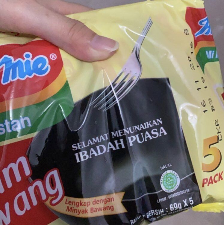 Edisi Ramadhan, Kemasan Mie Instan Ini Tanpa Gambar Mie