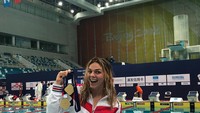 Efimova melakukan debut profesionalnya kala Olimpiade 2008. Dia juga sudah seringkali mengikuti ajang World Championships dan sudah 20 medali dikoleksinya di kelas gaya dada (Instagram/pryanya93)