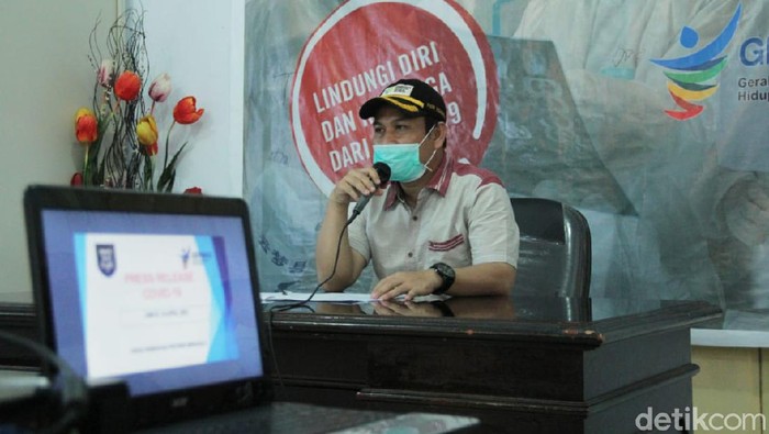 Kepala Dinas Kesehatan Provinsi Bengkulu, Herwan Antoni (Hery Supandi/detikcom)