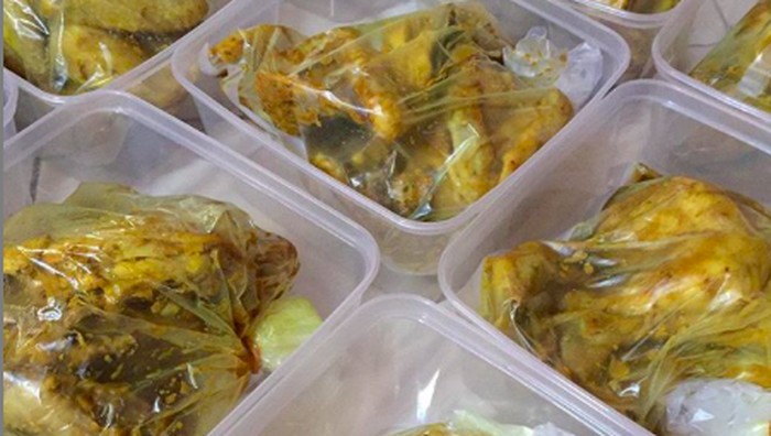 Tempat beli ayam ungkep online