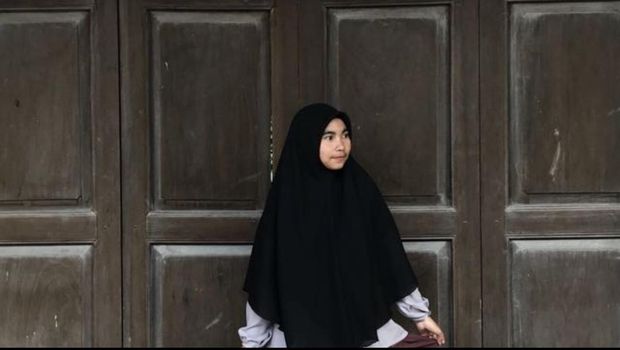 Mereah, mahasiswa asal Thailand terjebak di Samarinda, Kaltim.