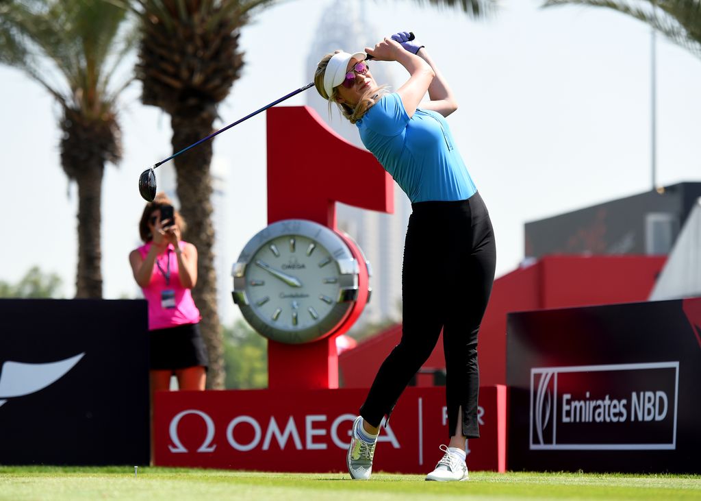 Paige Spiranac saat kompetisi