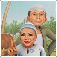 Beginilah jadinya kalau Soimah disuruh menggantikan neneknya Upin dan Ipin. Gimana menurutmu? Foto: Instagram @genks_id