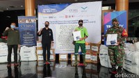 Penerima donasi berupa 4.145 pcs APD, ratusan Handscoon dan kebutuhan logistik diantaranya, Rumah Sakit Jakarta, RSUD Ulin Banjarmasin, RSUD Ambarawa dan Puskesmas Larangan Utara (Kota Tangerang)