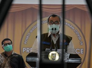Gubernur Riau Tetapkan Pergub Protokol Kesehatan, Pelanggar Bakal Didenda