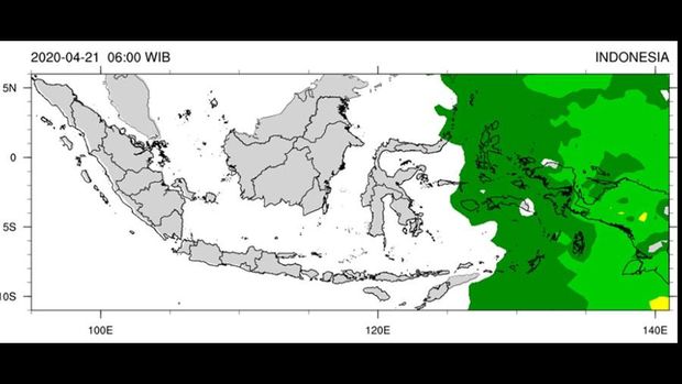 data uv index 21 april