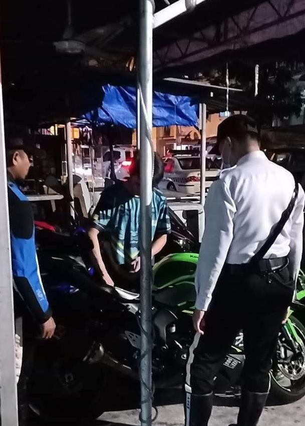 Pengendara Ninja ZX-6R yang ugal-ugalan diciduk polisi