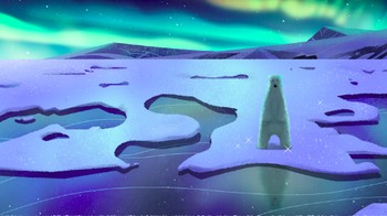 Tahun 2016, menggambarkan kehidupan di kutub utara salah satunya ada gambar hewan beruang putih. (Foto: Google)