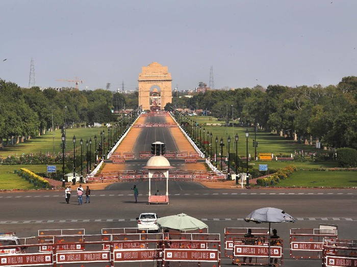 India melakukan lockdown akibat mewabahnya virus Corona. Ada berkah tersendiri akibat kebijakan ini, yaitu udara di India menjadi lebih bersih.