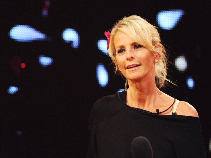 Ulrika Jonsson BOREHAMWOOD, ENGLAND - SEPTEMBER 10: Ulrika Jonsson is evicted from the Big Brother house during the final of Ultimate Big Brother on September 10, 2010 in Borehamwood, England. (Photo by Ian Gavan/Getty Images)