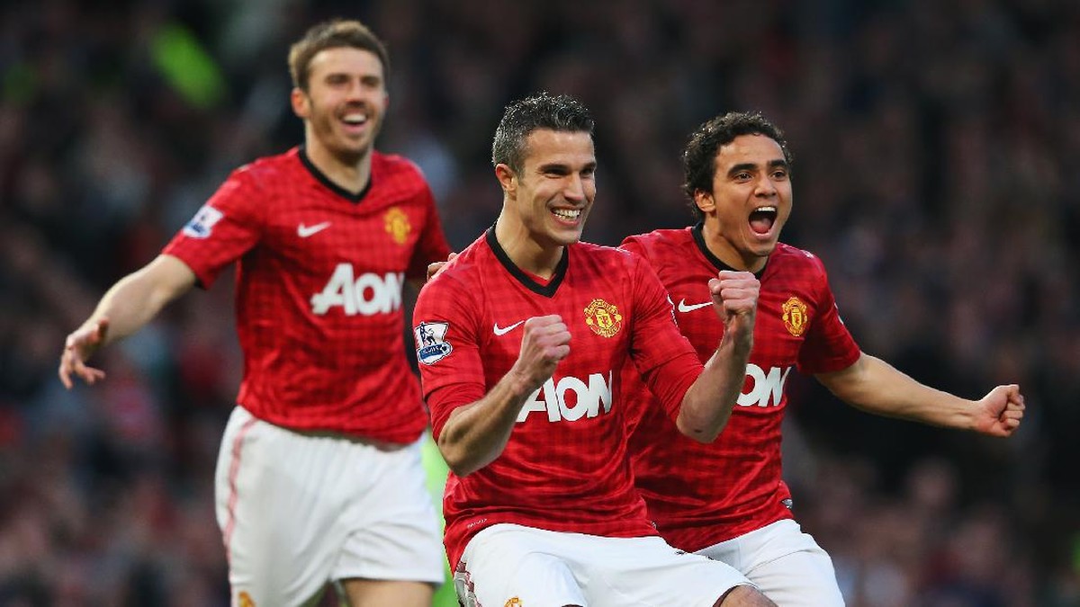 Robin van Persie saat masih menjadi pemain Manchester United. (Foto: Getty Images/Alex Livesey)
