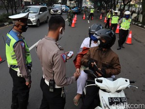 Hari Pertama PSBB Bandung, 2 Ribu Pengendara Ditegur Polisi