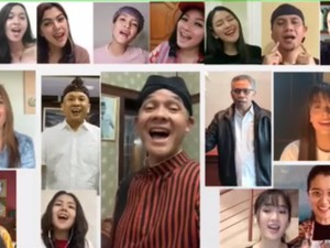 Ganjar Pranowo, Gus Mus hingga Isyana Ramai-ramai Nyanyikan Ulurkan Tangan