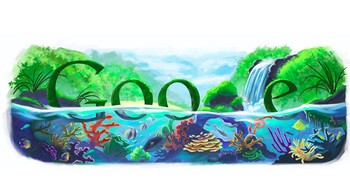 Tahun 2009, menggambarkan kehidupan satwa di laut. (Foto: Google)