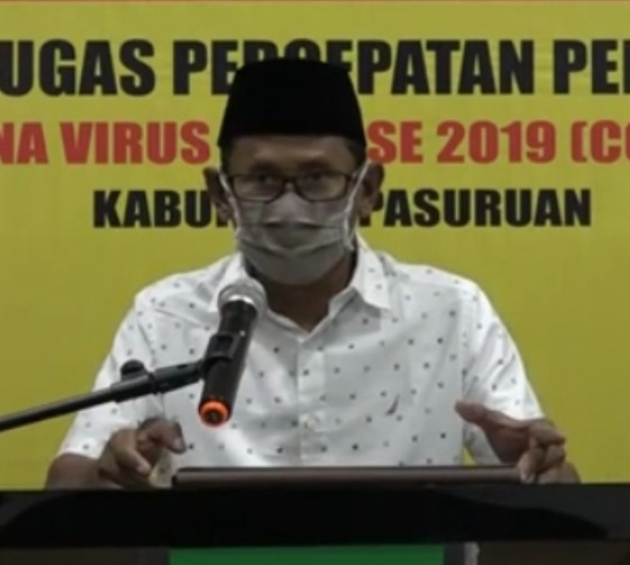 Jubir COVID-19 Kabupaten Pasuruan, Anang Saiful Wijaya
