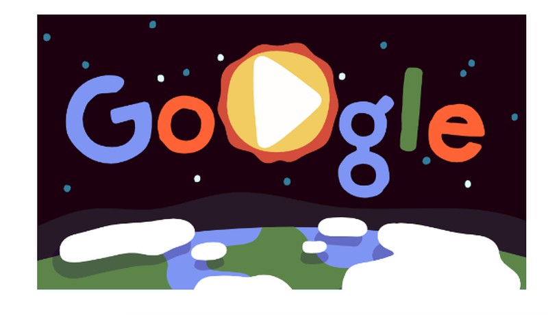 Tampilan Google Doodle Rayakan Hari Bumi Tahun Ke tahun