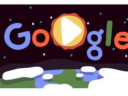 Tampilan Google Doodle Rayakan Hari Bumi Tahun Ke tahun