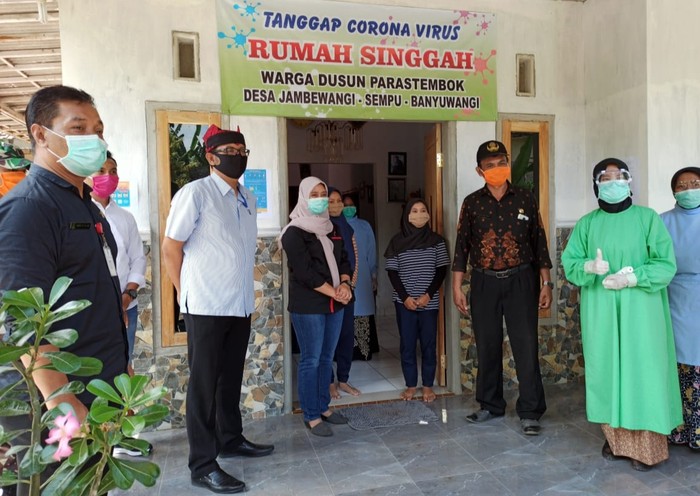 DPRD Banyuwangi Lepas Masa Karantina Pendatang