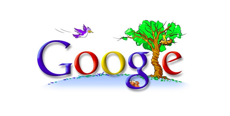 Tampilan Google Doodle Rayakan Hari Bumi Tahun Ke tahun