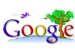 Tampilan Google Doodle Rayakan Hari Bumi Tahun Ke tahun
