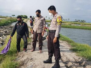 Seorang Ayah di Sulsel Temukan Jasad Anaknya Mengambang di Saluran Air